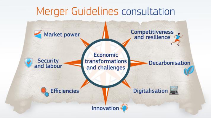 Merger Guidelines consultation infographic