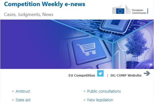 Weekly e-newsletter